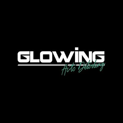 Trademark GLOWING Auto Detailing + Logo