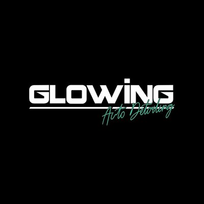 Trademark GLOWING Auto Detailing + Logo