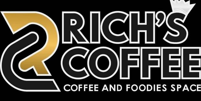 Trademark RICH'S COFFEE Coffee and Foodies Space + Logo