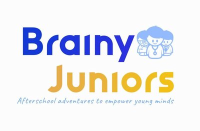 Trademark Brainy Juniors Afterschool adventures to empower young minds + Lukisan