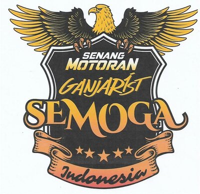 Trademark Senang Motoran GANJARIST (SEMOGA)