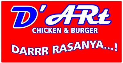 Trademark D ARt CHICKEN dan BURGER DARRR RASANYA...! + LOGO