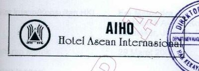 Trademark AIHO Hotel Asean Internasional + LOGO