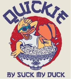 Trademark QUICKIE BY SUCK MY DUCK DAN LUKISAN