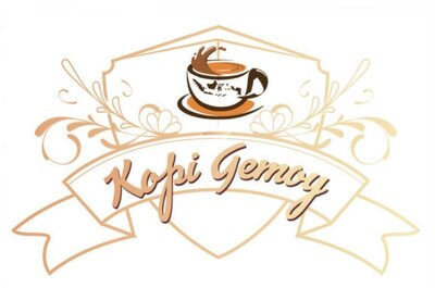 Trademark Kopi Gemoy dan lukisan