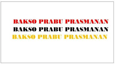 Trademark BAKSO PRABU PRASMANAN