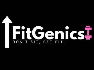 Trademark FITGENICS DON'T SIT, GET FIT + LOGO