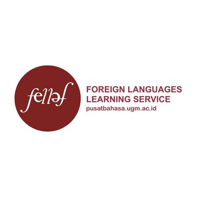 Trademark Foreign Languages Learning Service (FELLAS) pusatbahasa.ugm.ac.id + LOGO