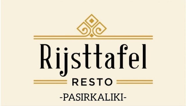 Trademark RIJSTTAFEL RESTO PASIRKALIKI