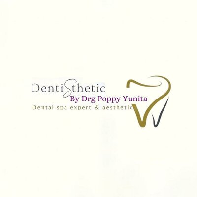 Trademark Dentisthetic By Drg Poppy Yunita Dental spa expert & aesthetic + Lukisan