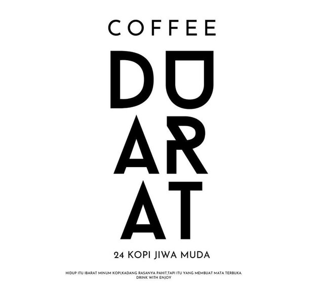 Trademark COFFEE DUARAT (COFFEE DUARAT 24 kopi jiwa muda)