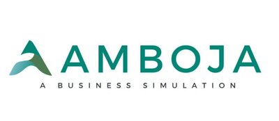 Trademark BUSINESS SIMULATION – AMBOJA + LOGO (AMBOJA A BUSINESS SIMULATION + LOGO)