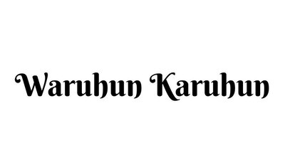 Trademark Waruhun Karuhun