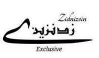 Trademark ZIDNIZEIN EXCLUSIVE DAN LUKISAN (ZIDNIZEIN EXCLUSIVE + Huruf Arab + Logo)