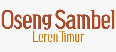 Trademark OSENG SAMBEL LEREN TIMUR + LOGO