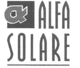 Trademark ALFA SOLARE