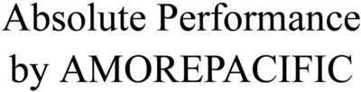 Trademark Absolute Performance by AMOREPACIFIC