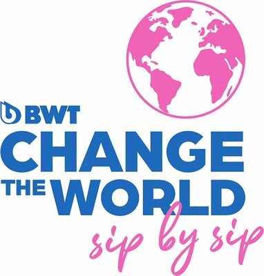 Trademark BWT CHANGE THE WORLD sip by sip