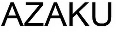 Trademark AZAKU