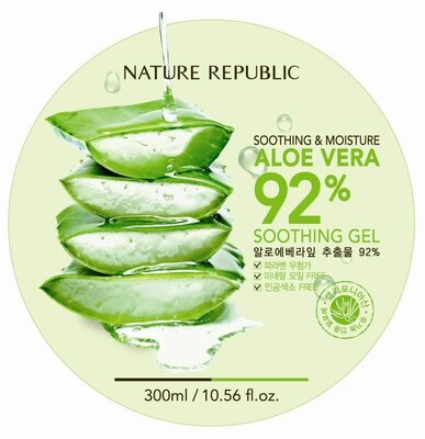 Trademark NATURE REPUBLIC SOOTHING & MOISTURE ALOE VERA 92% SOOTHING GEL