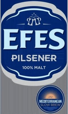 Trademark EFES PILSENER 100% MALT MEDITERRANEAN SLOW BREW