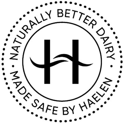 Trademark H NATURALLY BETTER DAIRY MADE SAFE BY HAELEN