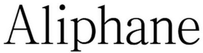 Trademark Aliphane