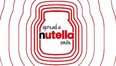 Trademark spread a nutella smile