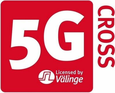 Trademark 5G CROSS Licensed by Välinge