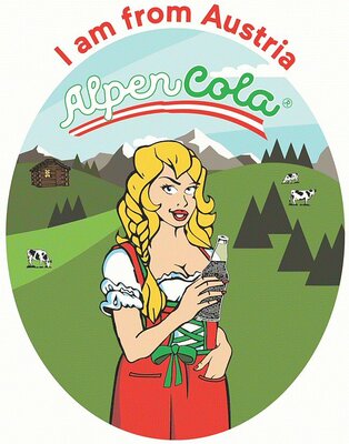 Trademark AlpenCola, I am from Austria